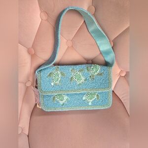 TJ Maxx Embellished Sea Turtle Shoulder Bag